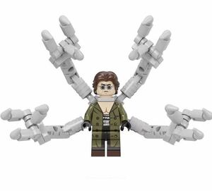 1体 ドクター・オクトパス マーベル　アベンジャーズ　スパイダーマン　ミニフィグ ブロック LEGO レゴ　互換 ミニフィギュア ed