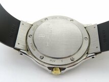 1円◆稼働◆　ウブロ　1521 100　クラシック MDM　ブラック　クオーツ　メンズ　腕時計　　J364_画像5