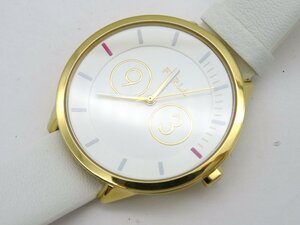 ◆1円◆稼働◆　フルラ　　　ホワイト　クオーツ　メンズ　腕時計　　K207