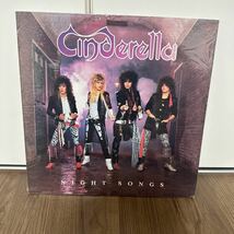 稀少カナダ盤LP!! CINDERELLA シンデレラ NIGHT SONGS ナイトソングス 830 076-1 レコード 洋楽 ハードロック HARD ROCK HR_画像1