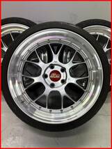 【送料無料】BBS LM-R 306 313 19インチ PCD120 BMW E90 3シリーズ E46 Ｅ90 92 Ｆ30 31 32 Z4 F10 11 LS460 500ｈ 600ｈ 他_画像5