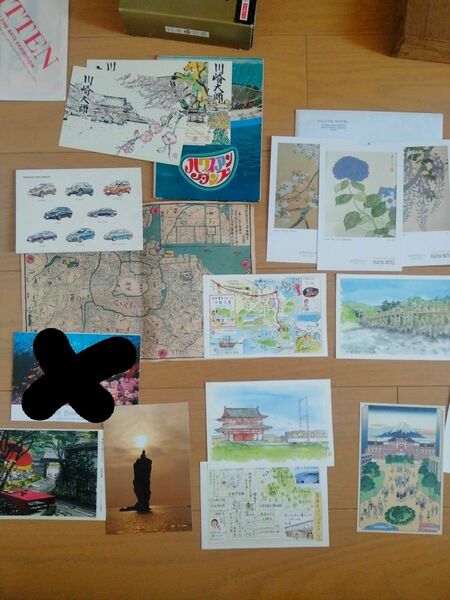 絵葉書　ポストカード　 風景　コレクション　昭和　当時物　美術館