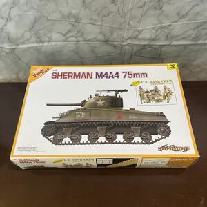 1/35 ドラゴン/サイバーホビー WW.II M4A4 シャーマン 75mm砲搭載型 アメリカ軍戦車兵5体付★CH9102★