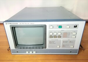 ①【手渡し限定】 ROHDE&SCHWARZ 　EMIテストレシーバー　ディスプレイ　ANALYZER DISPLAY UNIT・ESAI-D・ 804.8932.52　パーツ取り