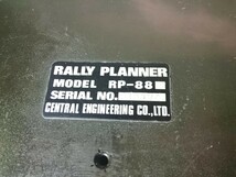 ☆希少・レア☆【ジャンク】RALLY PLANNER　セントラル・エンジニアリング製　『RP-88』ラリープランナーラリーコンピューター 通電未確認_画像10