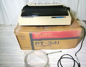 ② SORDso-doPT-341 иероглифы принтер so-do специальный принтер электризация только работоспособность не проверялась [ Junk ]