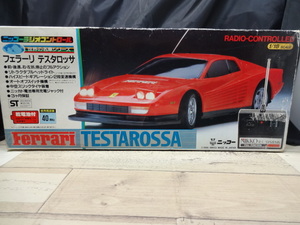 NIKKO ニッコー　ラジコン　R/C FERRARI フェラーリ テスタロッサ 箱付 1/18 日本製 1985年　動作未チェック