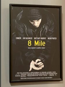 【額付き】A4アートポスター EMINEM 8mile エミネム hip hop ヒップホップ Slim Shady rap ラップ E001