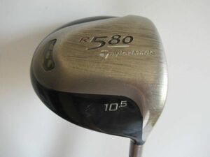 ★TaylorMade テーラーメイド R 580 ドライバー 1w 10.5° 純正カーボンシャフト R F495★レア★激安★中古★グリップ無し★