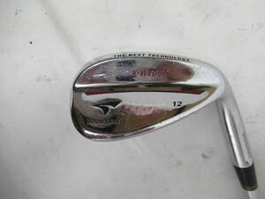 ★BRIDGESTONE ブリヂストン TOURSTAGE X-WEDGE 12 ウェッジ スチールシャフト D823★レア★激安★中古★