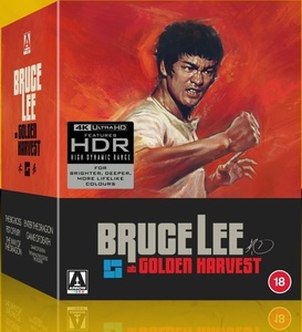 ブルース・リー 没後50周年記念/『Bruce Lee at Golden Harvest : Limited Edition 4K UHD』/イギリス発売/初回限定版 　 @@@オマケ付き