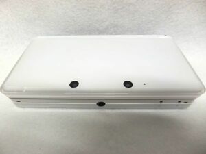 ニンテンドー3DS アイスホワイト 任天堂 CTR-001 / ACアダプター、SDカード2GB、 タッチペン、取扱説明書、箱付属 【動作確認済】