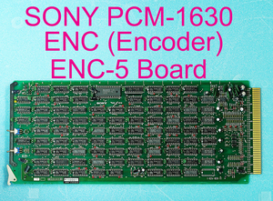SONY PCM 1630 専用 ENC Board (ENC-5) 禁煙環境