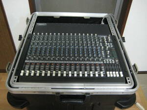 MACKIE 1604-VLZPRO 16CHANNEL MICMIXER SKBミキサーケース入り 中古！