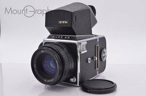 * superior article * Kiev KIEV 88 + TTL finder + ARSAT B 80mm F2.8 film back, film shade version, front lens cap attached #tk1370