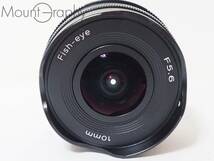 ★極上美品★ PERGEAR Fish-eye 10mm F5.6 ★完動品★ 前後キャップ付 #i4052_画像3