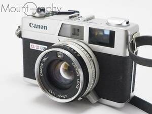 ★実用美品★ CANON キヤノン Canonet Q17 G-III ★完動品★同梱可 #i4354