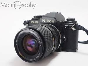 ★実用美品★ NIKON ニコン FG-20 ボディ + TAMRON 28-70mm F3.5-4.5 CF MACRO ★完動品★同梱可 #i4417