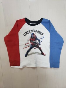 【USED】長袖Tシャツ 120　仮面ライダービルド　UNIQLO