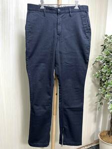 nonnative HANDYMAN TROUSERS RELAX FIT C/P/P CHINO STRETCH ネイビー サイズ3【新品同様】