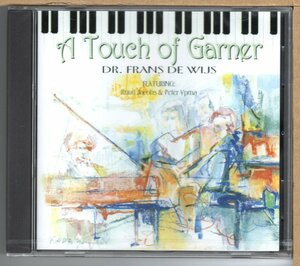 【新品CD】DR. FRANS DE WIJS / A TOUCH OF GARNER