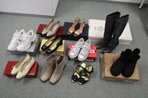 ★ブランド 靴 シューズ まとめ売り/Salvatore Ferragamo フェラガモ/FENDI フェンディ/UGG アグ/他 10点 レディース スニーカー_画像1