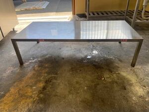 0D8539 stainless steel pcs working bench business use 60x130X330