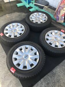 ○A8641 日産　純正15インチスタッドレスタイヤ Wintermax 195/65R15 18年製○