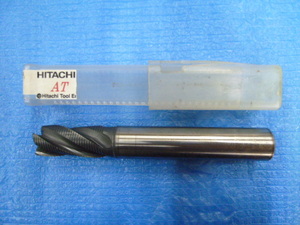 中古美品 HITACHI ATラフィング RQS-AT (ショート刃長) 4枚刃 刃径20mmシャンク径20mm刃長40mm RQS20-AT 日立 その5