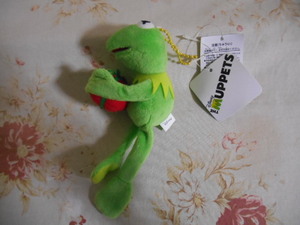  The *mapetsuma pet show * Kermit soft toy key chain 