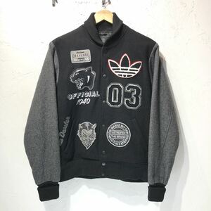 adidas ST STADIUM JACKET 日本限定 Mサイズ アディダス ワッペン スタジャン JDX006 メルトン ファラオジャケット 桑田佳祐着用