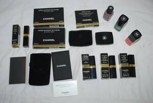 新品同様品 現状品 CHANEL シャネル 化粧品 まとめ 口紅 リップスティック アイシャドー オイル コントロール ティッシュ マニキュア など