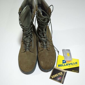 ☆米軍実物　ブーツ　GORE-TEX　ゴアテックス10.5　安全靴　ビブラムソール　belleville Vibram　登山　サバゲー　雪山　防水　ミリタリー