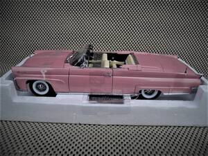 * high grade precise model *1/18*1956 Lincoln Continental MKⅢ: peach color : new goods #4702