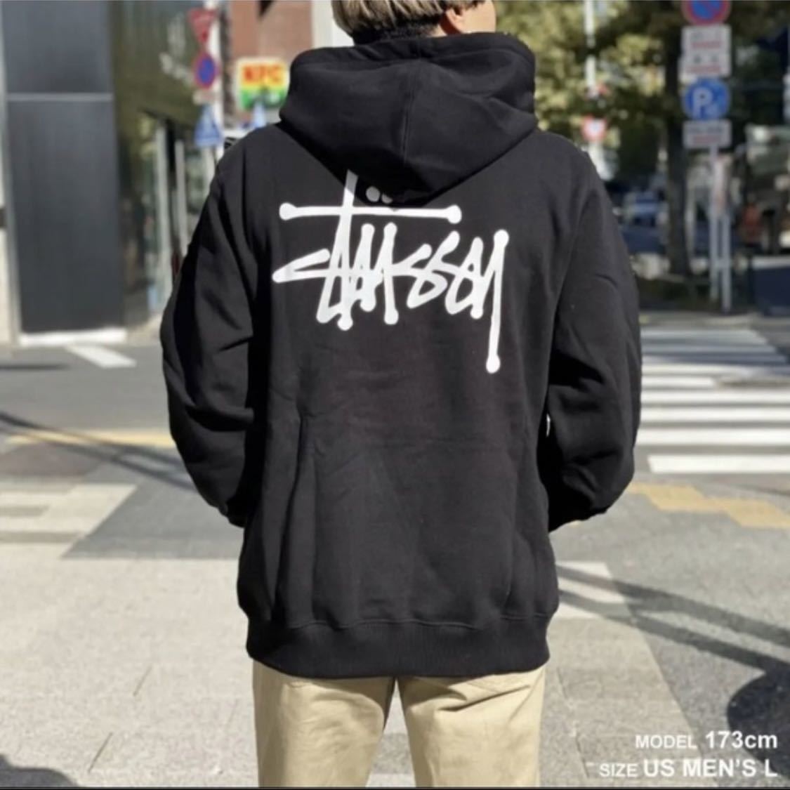 新品タグ付】STUSSY 8BALL CREW トレーナー パーカー ロング 長袖