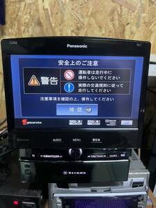 Panasonic HDDナビ Strada HX900D オンダッシュ　フルセグ　動作チェック済み　難あり　ジャンク扱いDVD Bluetooth