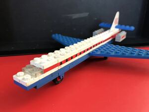 LEGOLAND Lego Land 1973 year 687 Caravelle Plane Junk together transactions . possible large amount exhibiting 