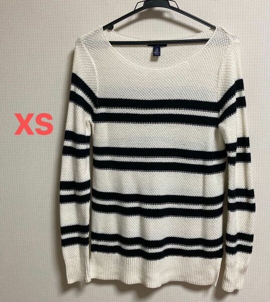 ボーダーニット　GAP XS