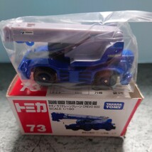 未開封品 開封確認済 箱付き TOMY トミー TOMICA トミカ 073 タダノ ラフテレーンクレーン CREVO 600 No.78 1/160 TADANO CRANE 2004中国製_画像1