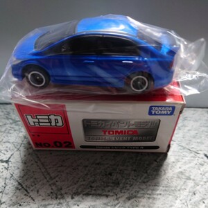 未開封品 開封確認済 箱付き TOMY TOMICA トミカ トミカイベントモデル No.02 Honda シビック TYPE R 1/54 No.54 Honda CIVIC TYPE R 2007 