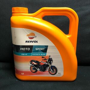 REPSOL MOTO SPORT 4T 4L 10W40 レプソル エンジンオイル