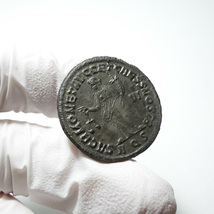 【古代ローマコイン】Maximian（マクシミアヌス）クリーニング済 ブロンズコイン 銅貨 フォリス(d2x63j9UFh)_画像7