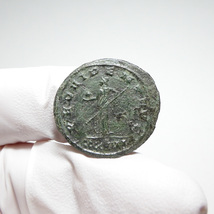 【古代ローマコイン】Probus（プロブス）クリーニング済 ブロンズコイン 銅貨 アントニニアヌス(LmnuRbGiPM)_画像5