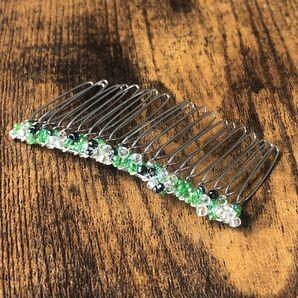 ヘアコーム ヘアアクセサリー ビーズ