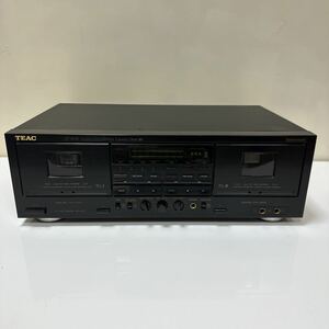 A145 TEAC ティアック　ダブルカセットデッキ　W-585R プレイヤー　ジャンク品