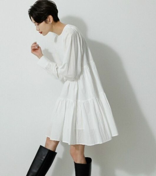 【AZUL BY MOUSSY】長袖ワンピース