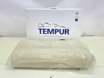 I066-N29-2058 TEMPUR テンピュール オリジナル ネックピロー Mサイズ 50×31×10/7cm 枕 寝具 現状品②_画像1