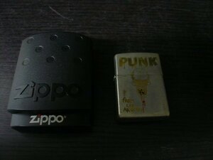 TSA-00665-03 ライター Zippo ジッポ PUNK from LOS ANGELS 1996年1月製