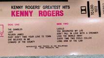 カセットテープ TC-L00-1072 KENNY ROGERS ケニー・ロジャース GREATEST HITS 12曲 全曲試聴OK_画像4