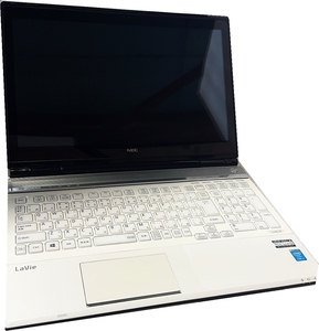 中古 美品 NEC-LL750 15.6型ノートパソコン Corei7-4700Mq・8GB・SSD256GB・Blu-Ray・カメラ・テンキー・Win11・Office2021・WIFI　1023